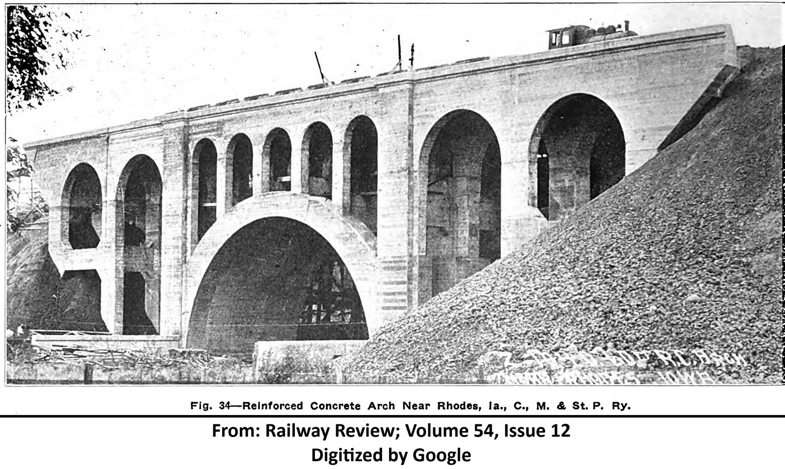 Photo of bridge under construction